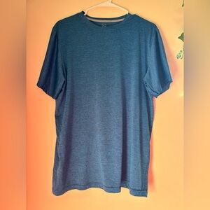 Peak Performance Heathered Blue Short Sleeve Tee